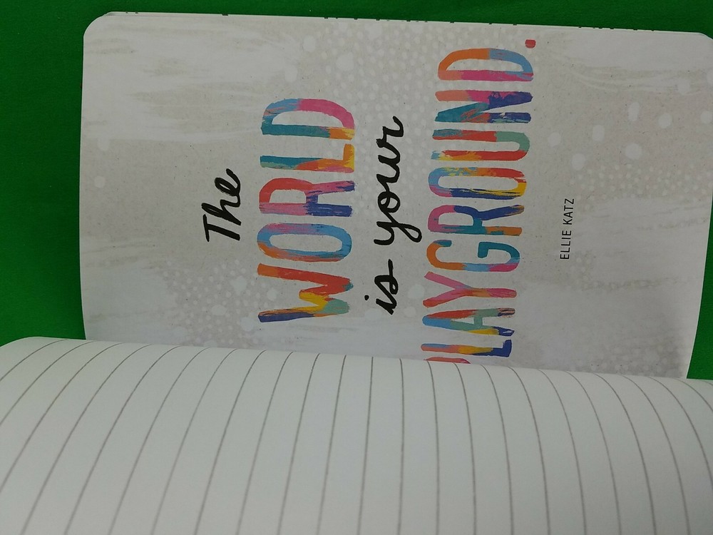 Say Hello To Happy Blank Journal