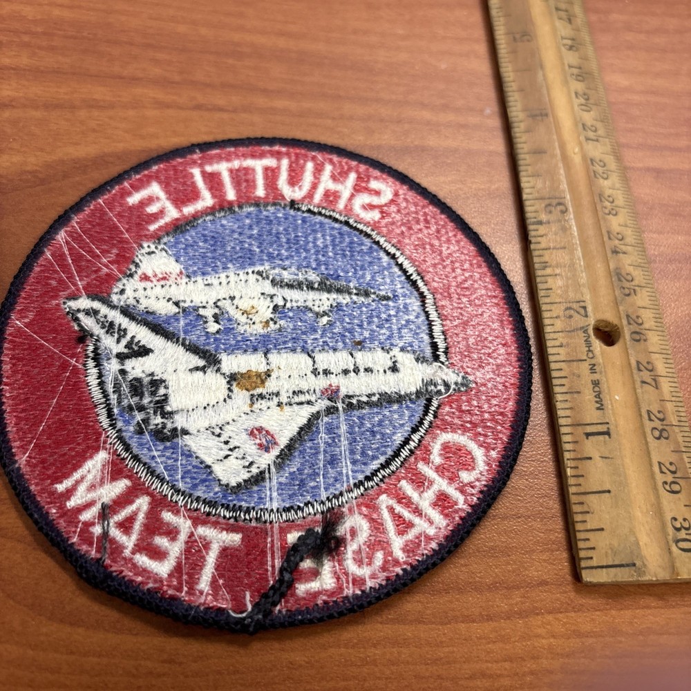 🇺🇸 NASA Space Shuttle Chase Team Patch T-38 Chase Plane