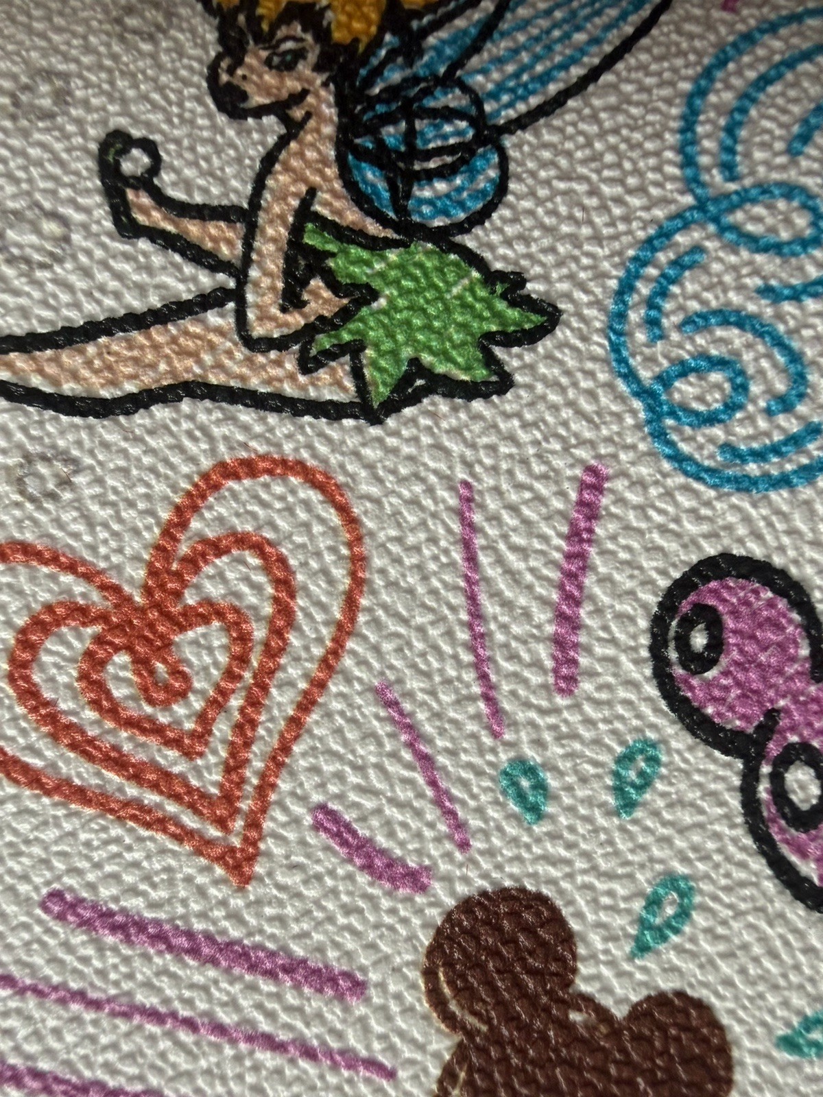 DOONEY & BOURKE Disney Wristlet/ Wallet Model number FAC 070638 Sketchbook