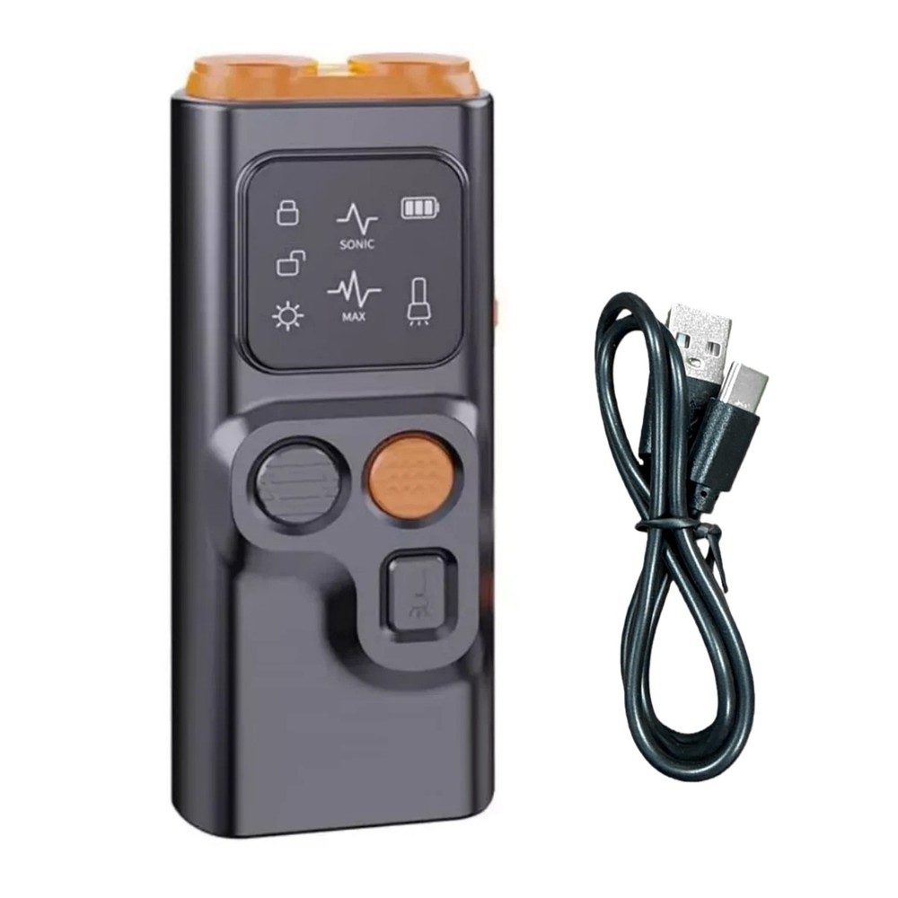 Dog Behavior Correction Device with Ultrasonic Training and LED Light Modes