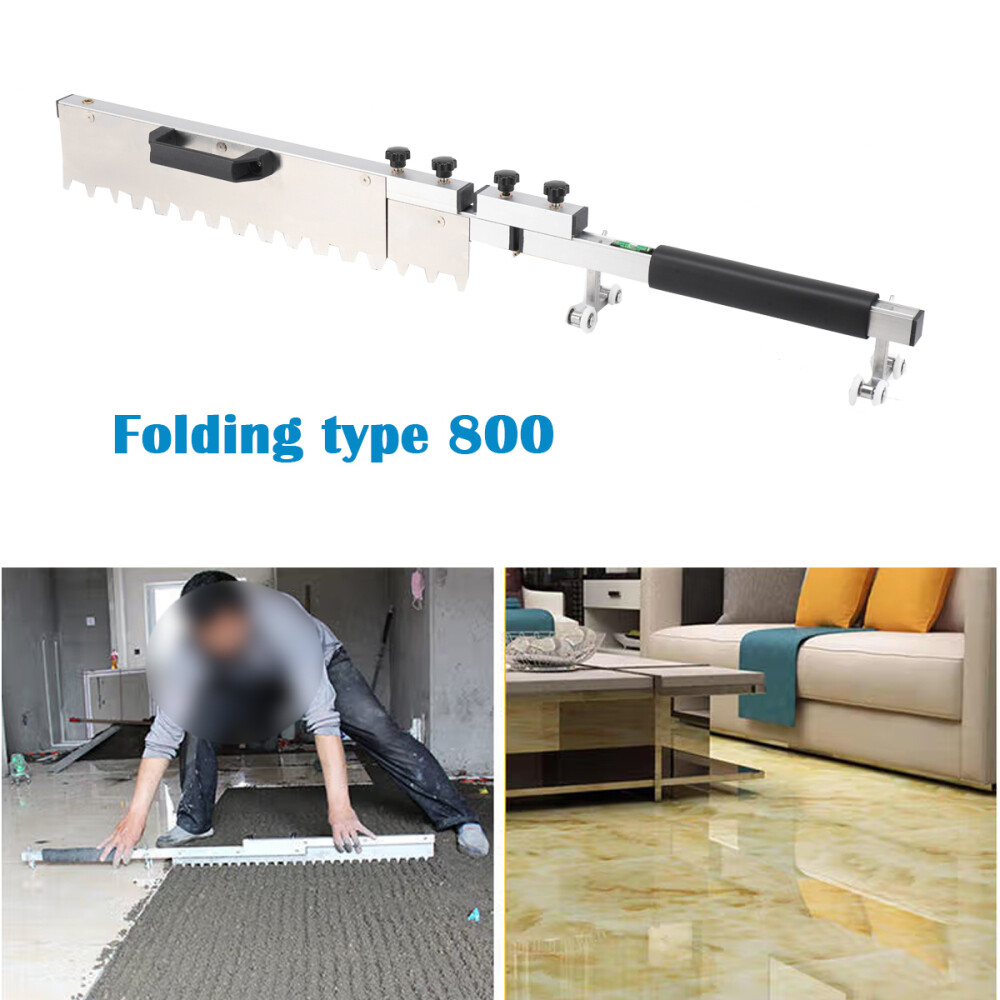 Thicken Tile Flat Sand Tool Collapsible Floor Ash Leveling Paving Tool Artifact
