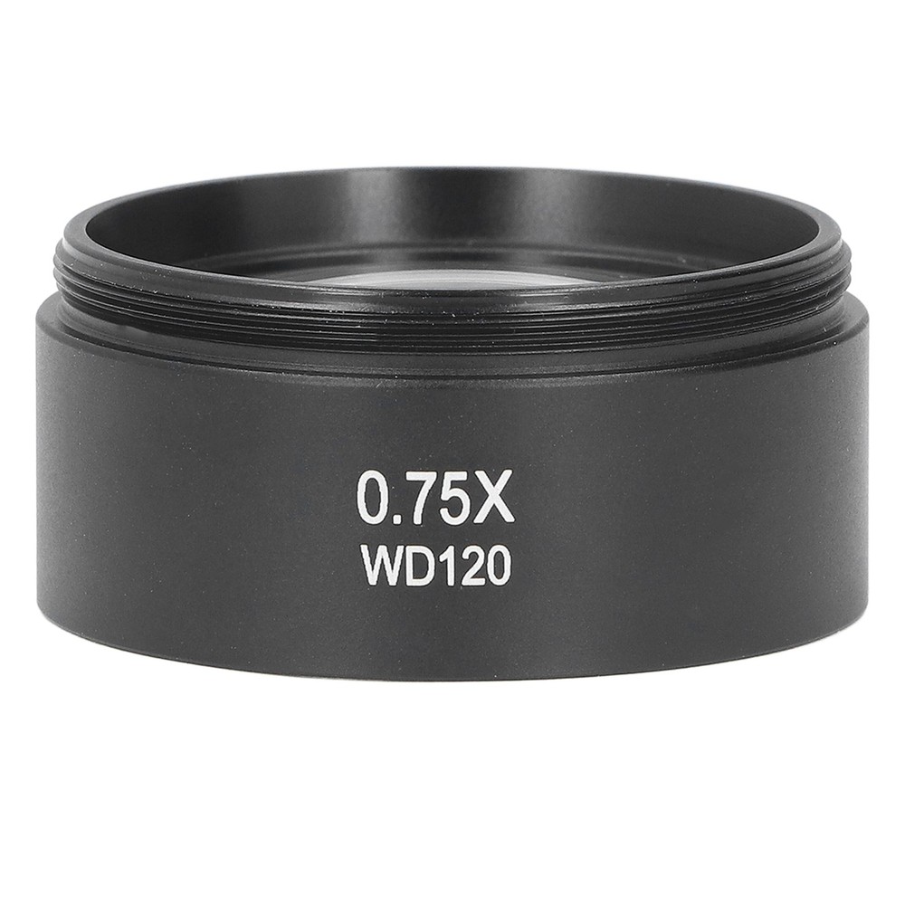 Microscope Lens 0.75X 120mm Barlow Eyepiece M48 Interface Accessory For New