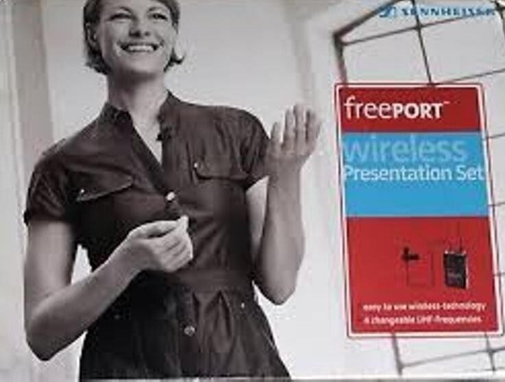 Freeport Presentation Wireless Set Receiver/Transmitter Sennheiser FP12-B-US