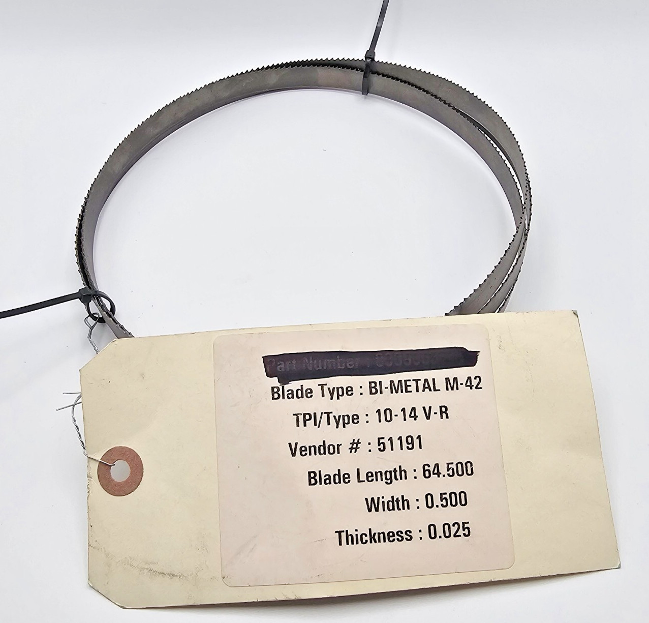 64-1/2" x 1/2" x 10tpi M42 Bi-Metal Band Saw Bandsaw Blades for Cutting Metal US