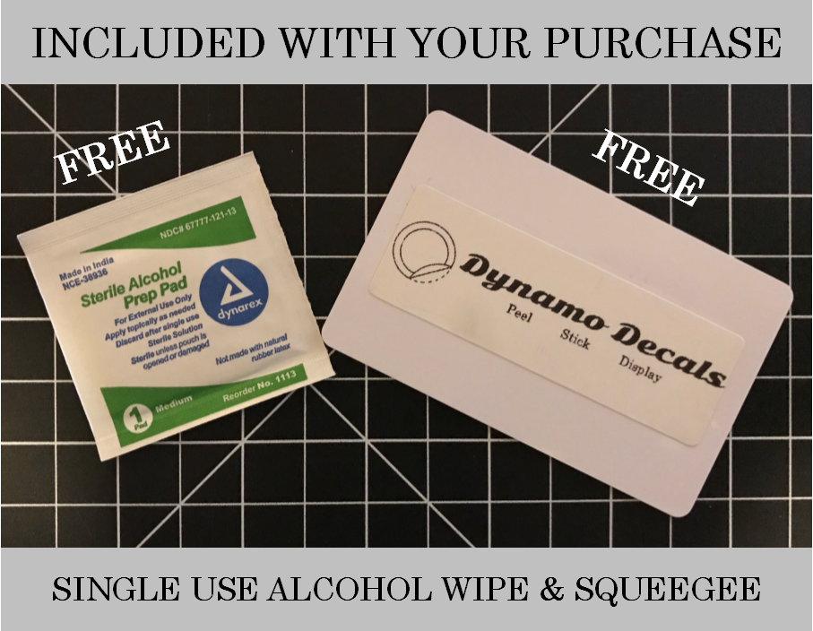 “Please Do Not Touch Display” Vinyl Decal - Train Layout Display Case Retail