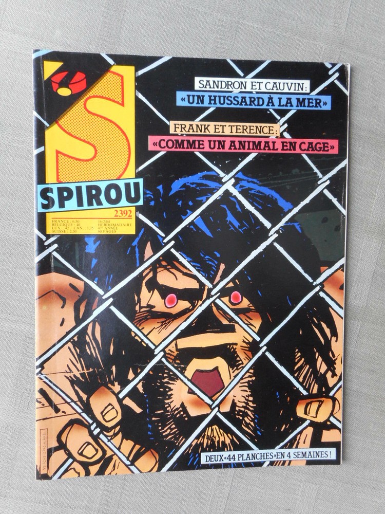 Spirou Weekly No. 2392 1984 TBE Complete