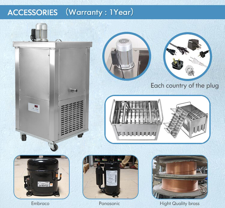 Commercial single mold ice popsicle machine,ice pop machine,ice lolly machine