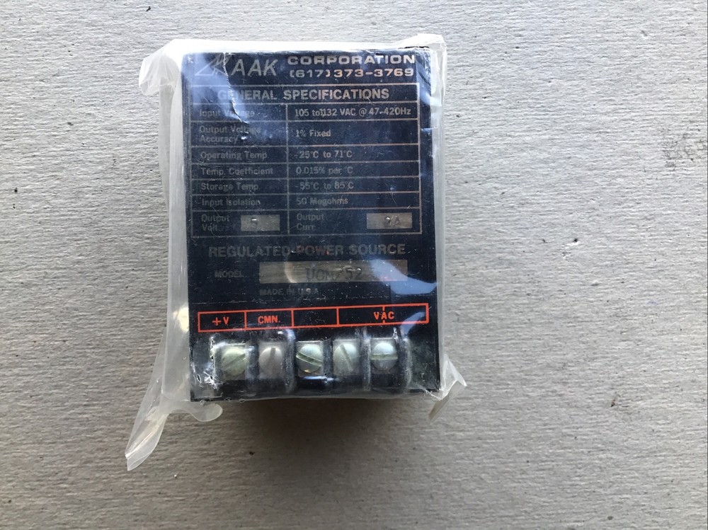 AAK Regulated Power Source UCM/52
