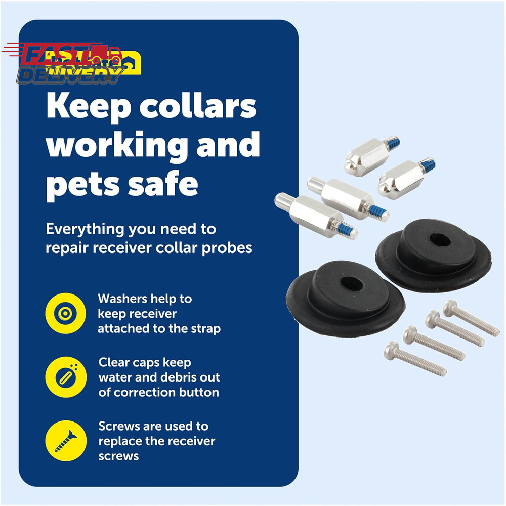 Petsafe Accessory Kit for Fencing Receiver Collars - Replacement Components for