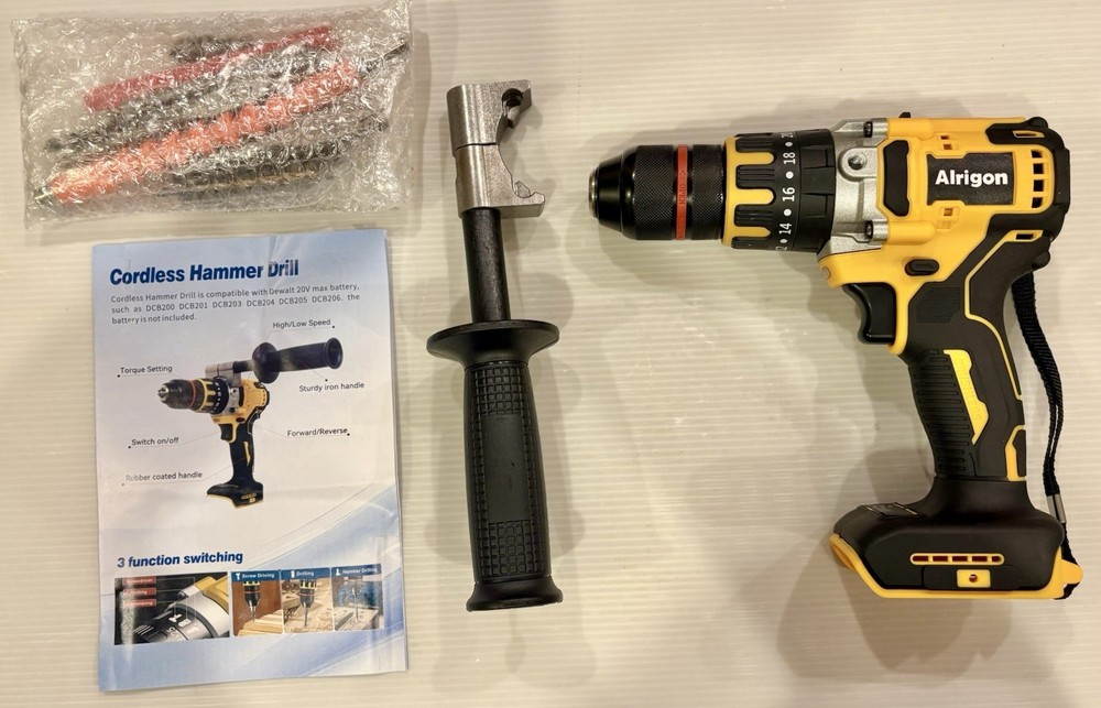 Alrigon Brushless Cordless Hammer Drill/Driver (Tool only)