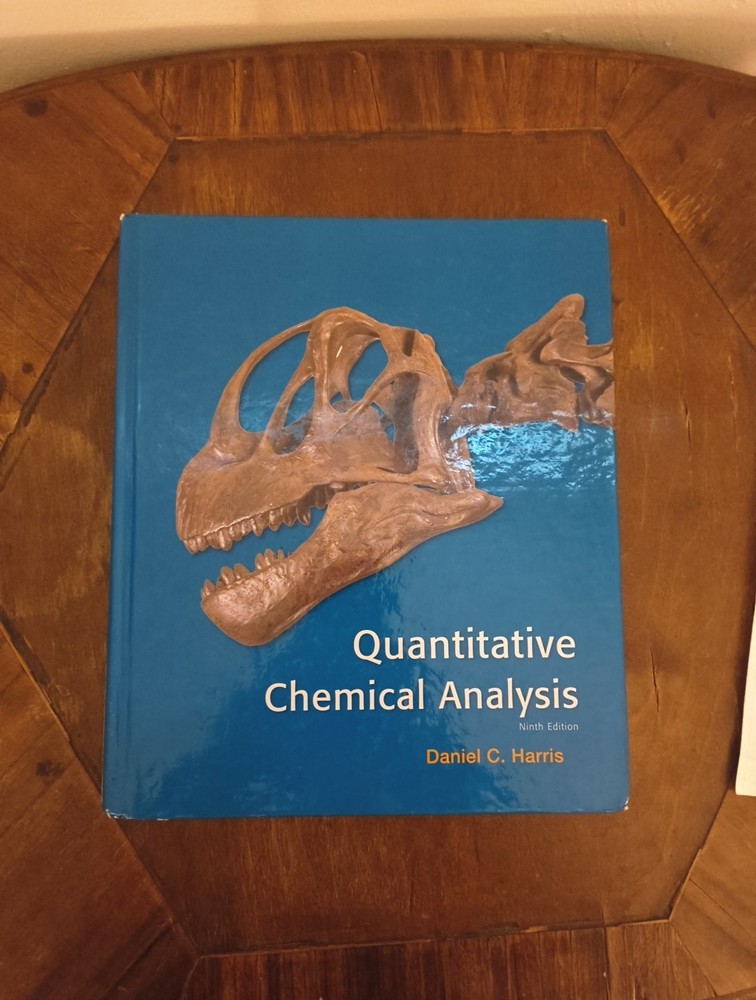 Quantitative Chemical Analysis by Daniel C. Harris (2015, Hardcover)
