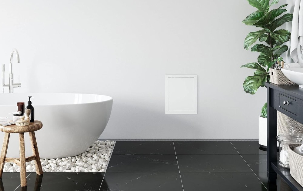 Professional Grade 4x4 Inch White Access Panel for Plumbing & Electrical