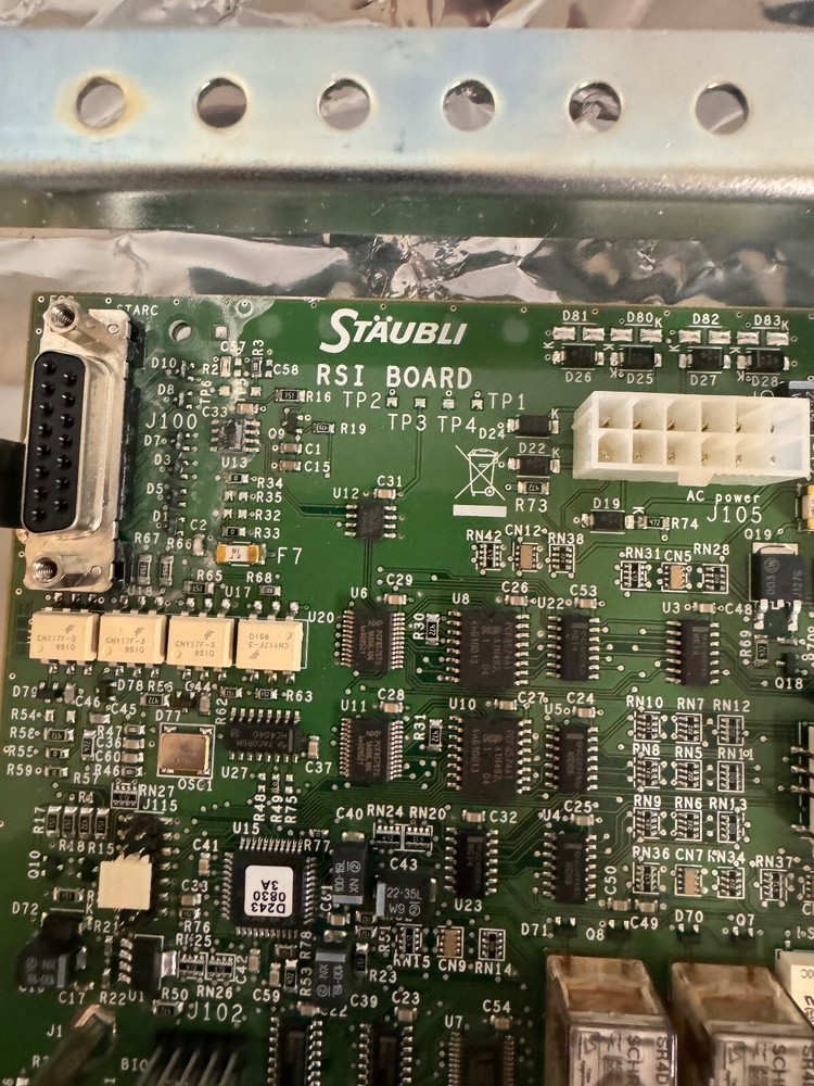 STAUBLI D83167505 RSI CONTROLLER BOARD