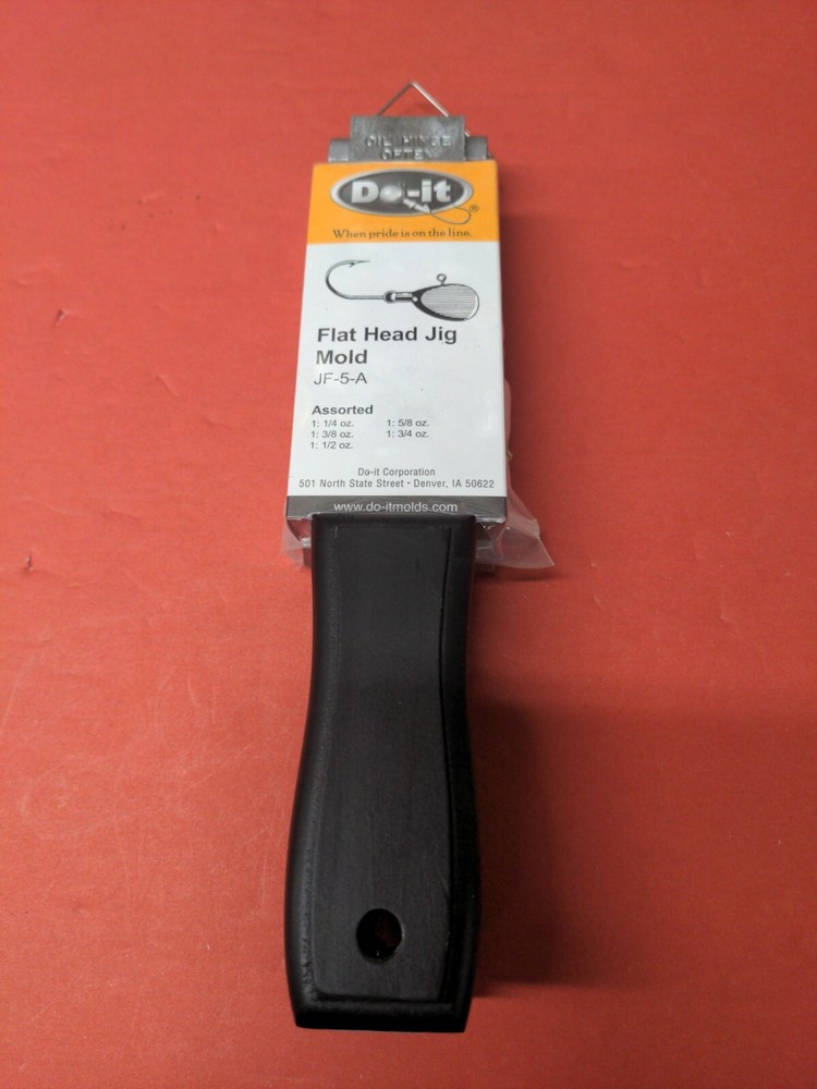 1038 Do-It Flat Head Jig Mold - JF-5-A