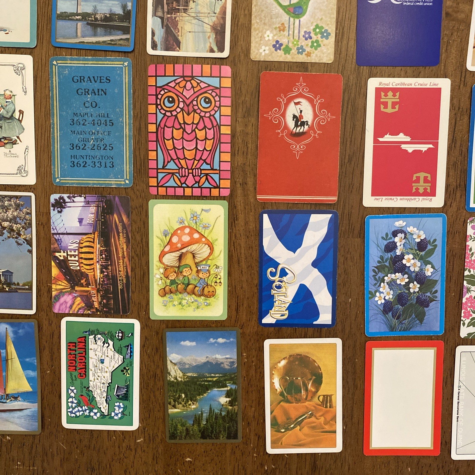 Lot B Single Swap Playing Cards 150 Cards Vintage to Modern Collectible Cards