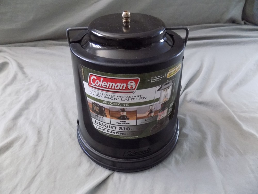 Coleman Two Mantle Propane Lantern Quickpack Instastart Tested