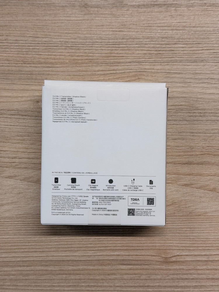 DJI Mic 2 Transmitter - Shadow Black