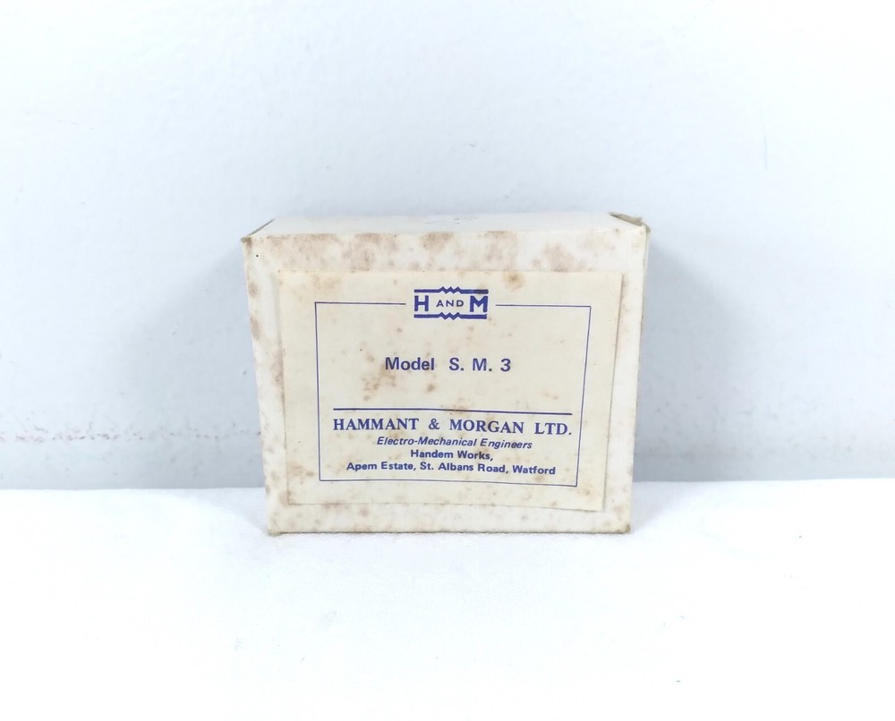H&M Model S.M.3 Solenoid Motor