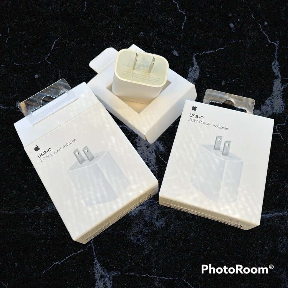 Adaptador de Corriente iPhne 20w USB-C Original 