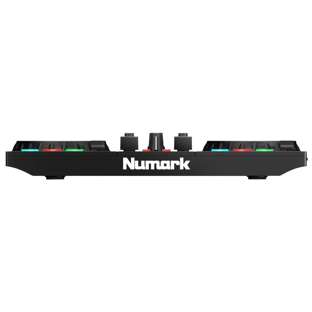Numark Party Mix II Built-In Light Show DJ Controller with Backpack