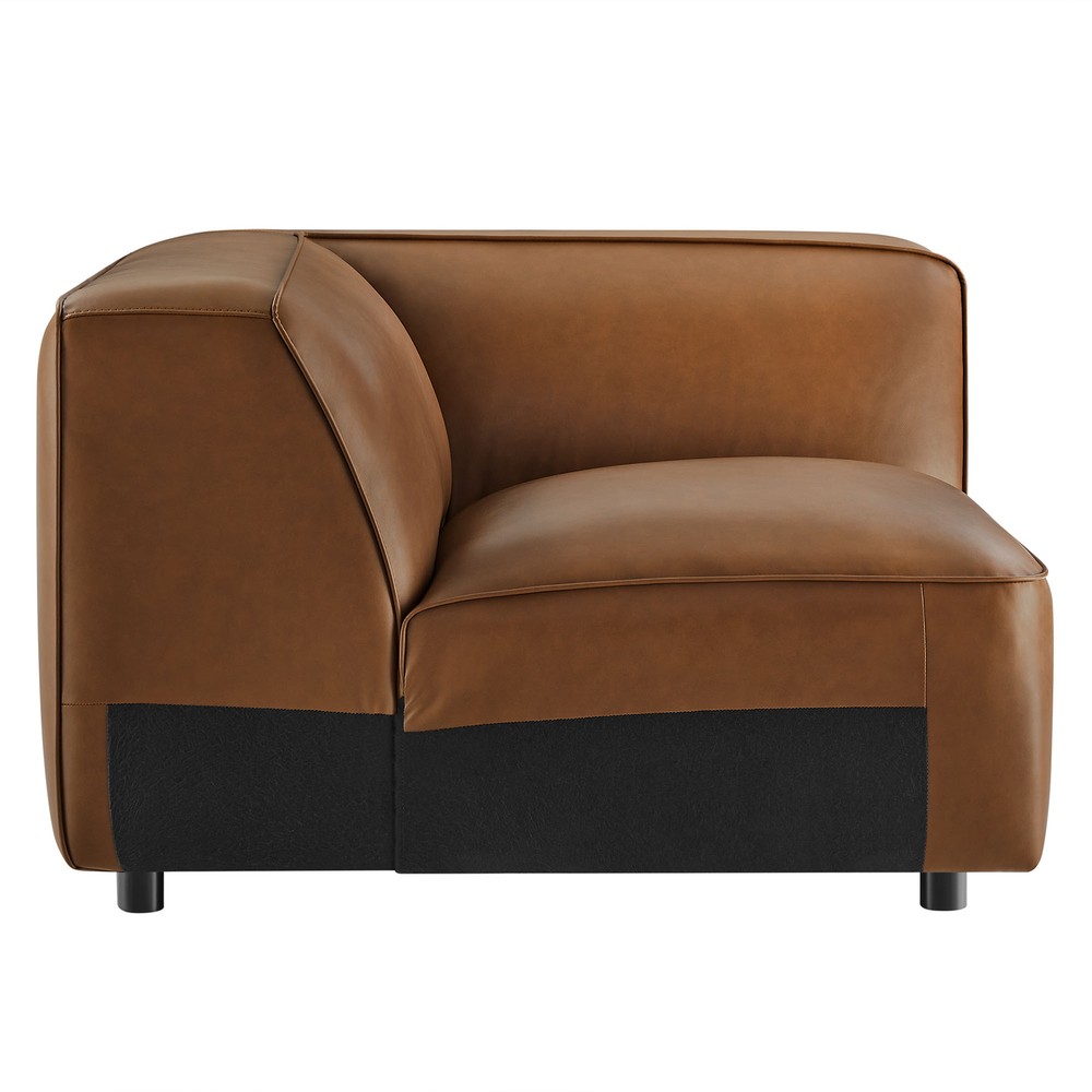 Auren Corner Chair in Coffee
