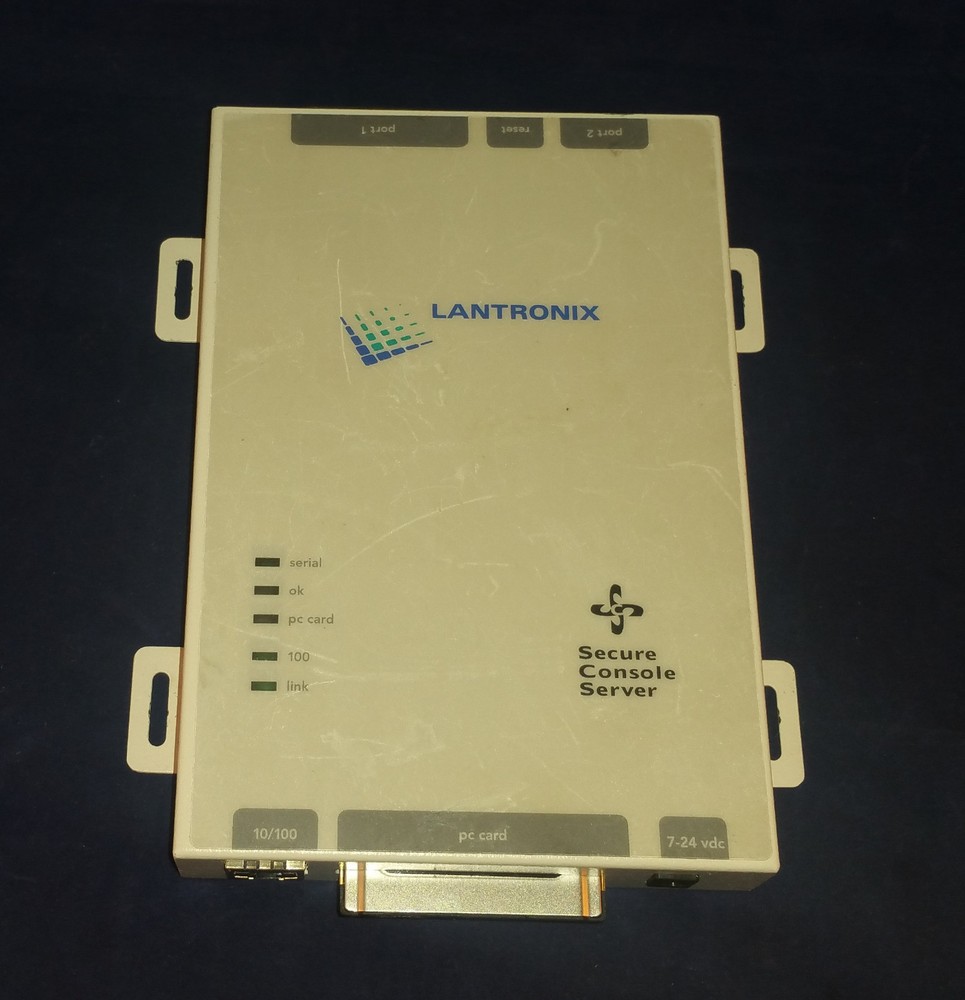 LANTRONIX SCS200 310-413 Rev. B Serial Secure Console Server...... (C19B3)