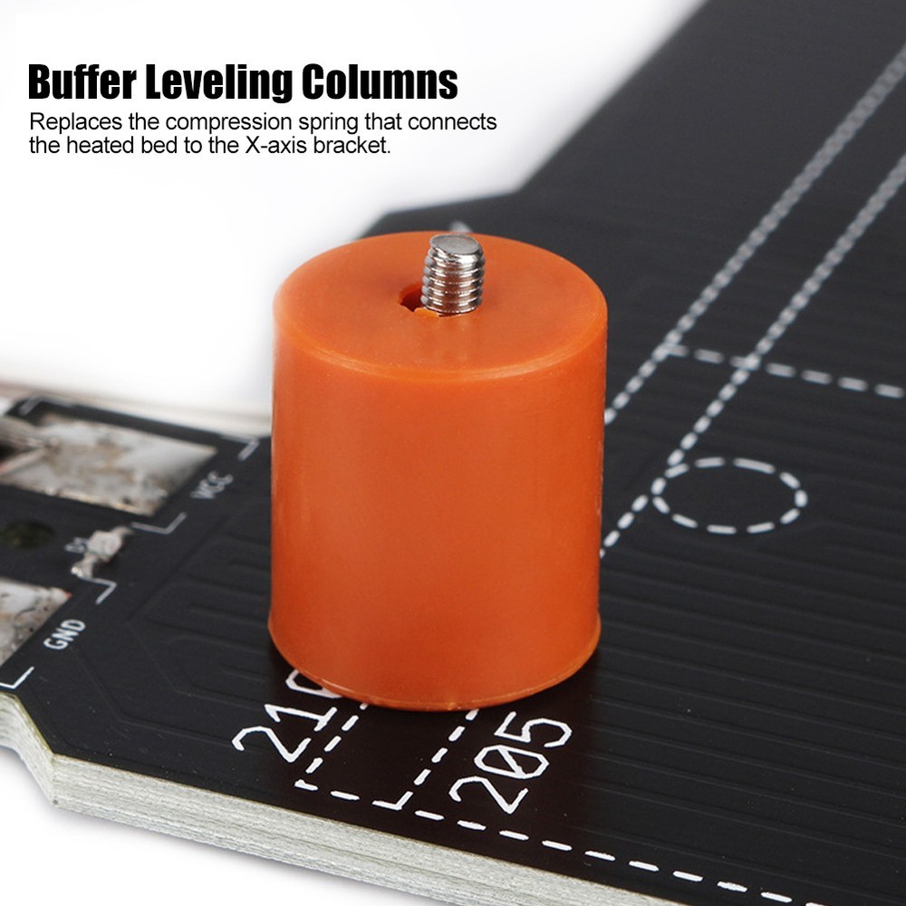 4pcs Silicone Hot Bed Leveling Column Fit For 3D Printer Ender-2/Ender New