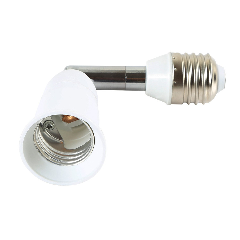 Light Socket Extender 90 Degree Adjustable E26 E27 Bulb Adapter Converter