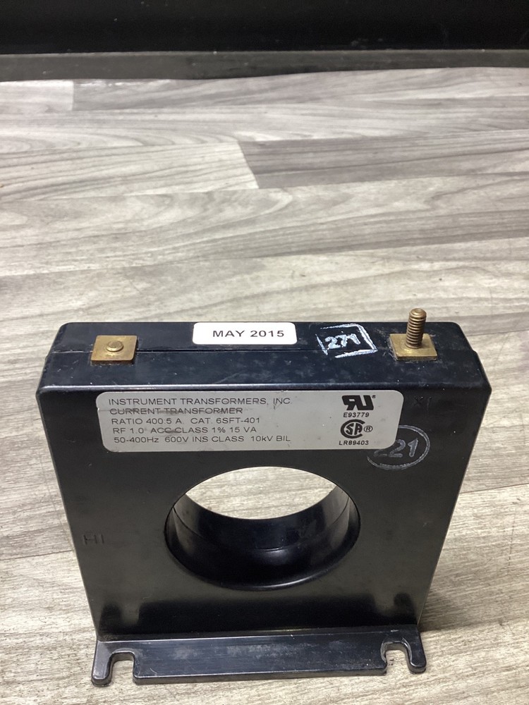Instruments 6SFT-401 Current Transformer 400:5 A #127N87