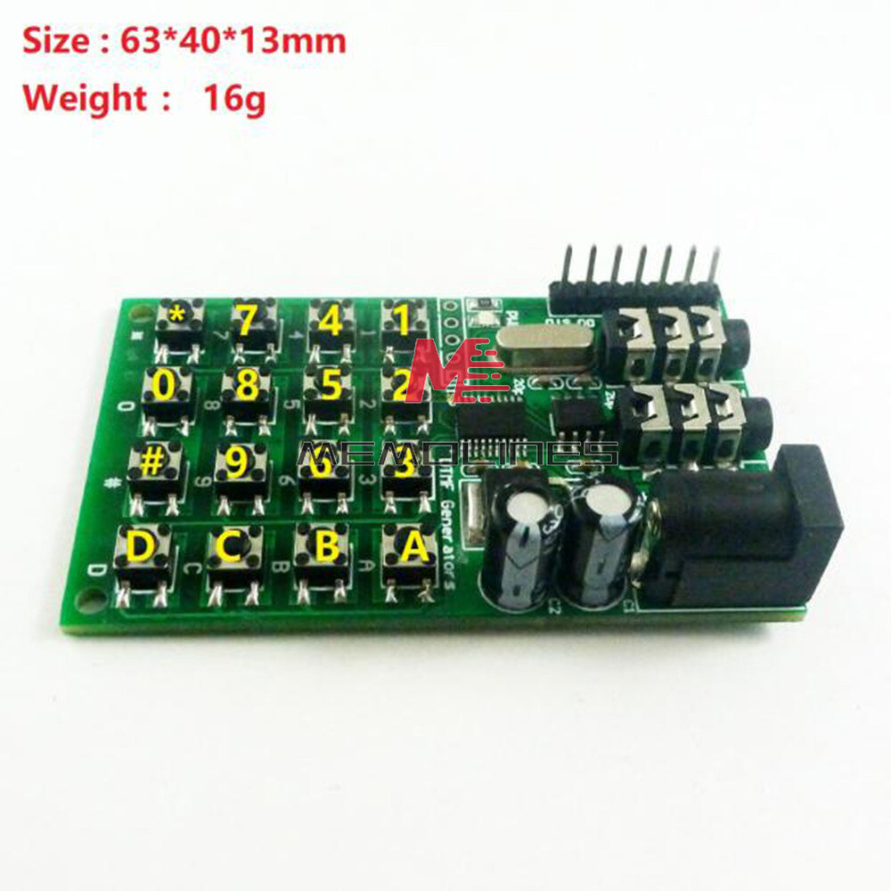 Keypad DTMF Generator Module Audio Encoder Transmitter Module for Arduino UNO
