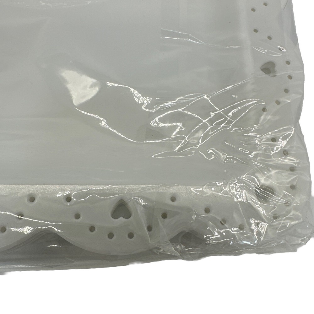 cake plate Three Rectangle And Six Round Plates Plastic {AA}