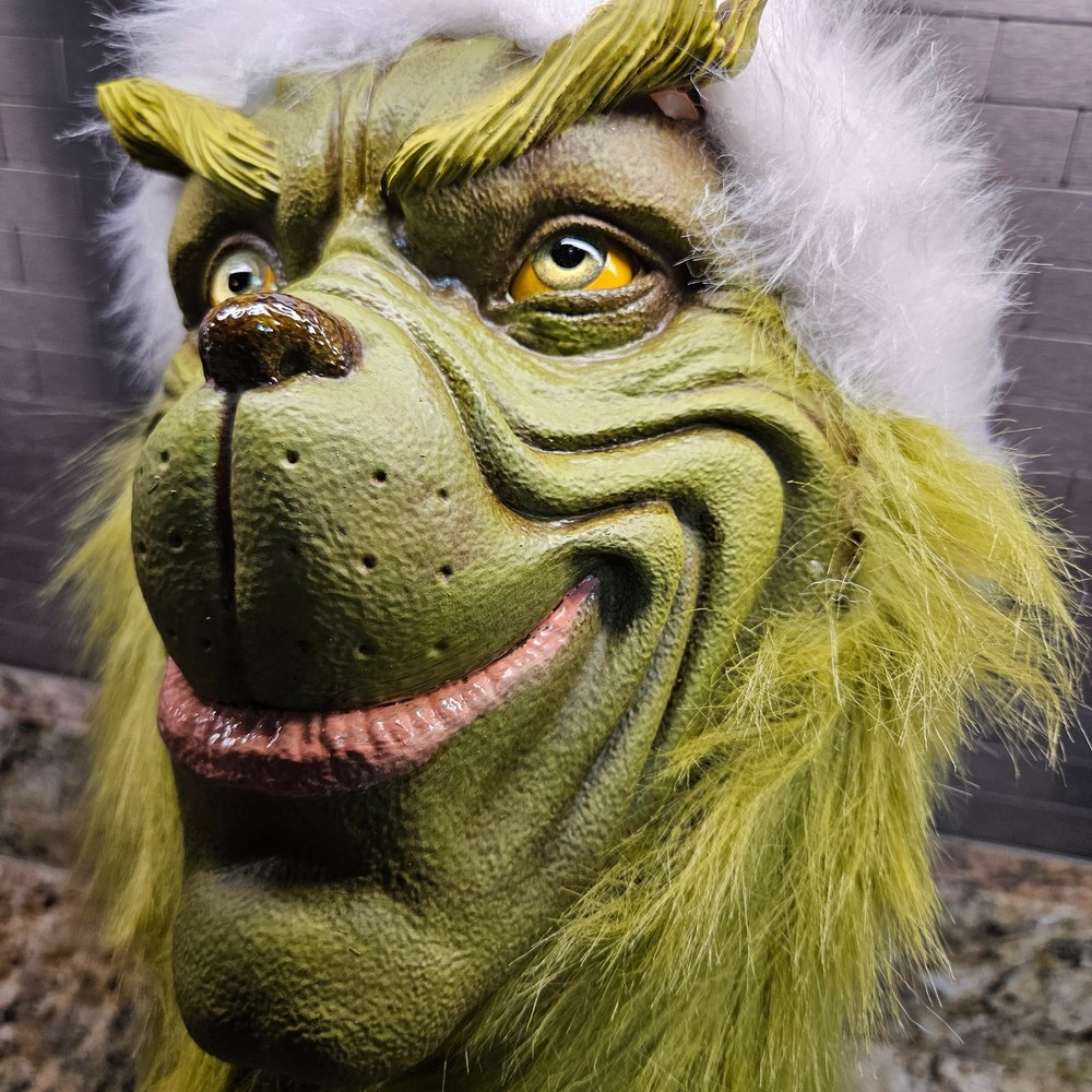GRINCH Jim Carrey head bust ONE ONLY