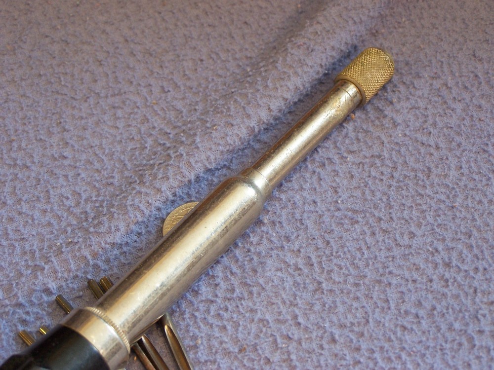 Goodell Pratt No 188A Bakelite handle Push drill Automatic drill with 6 bits