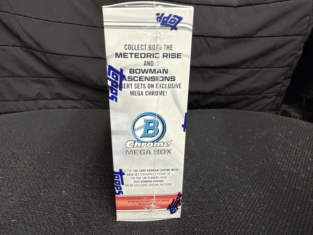 2025 Bowman Chrome Baseball Mega Box.