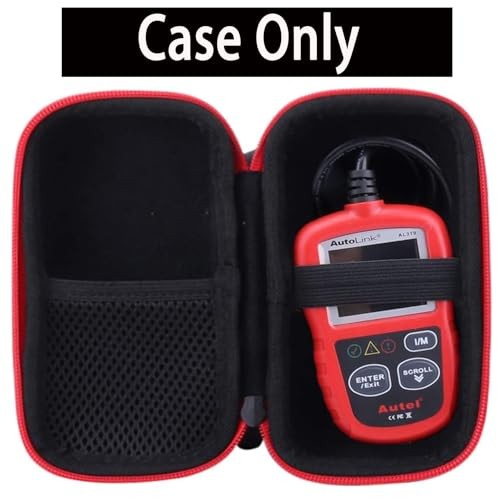 Autel AutoLink AL319 AL329 Code Reader Hard Case Replacement - Red