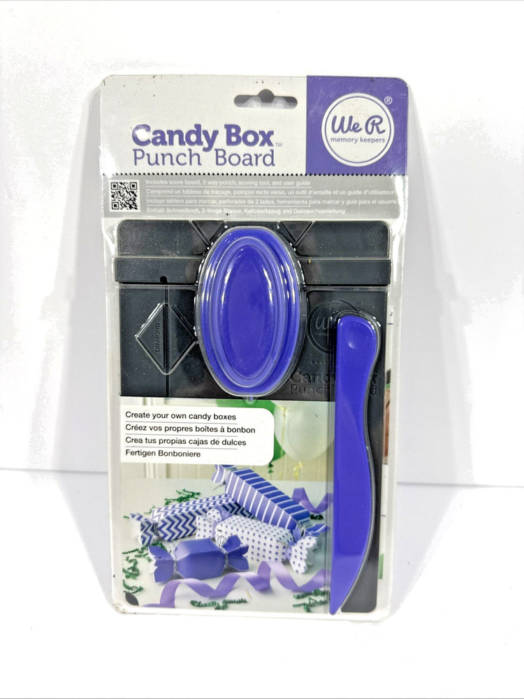 Candy Box Punch Board - WeR Memory Keepers