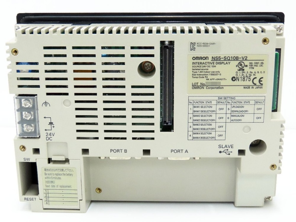 OMRON NS5-SQ10B-V2 Touch Panel HMI