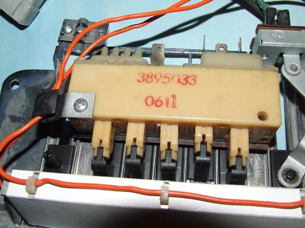 AC control switch wafer rebuild set Air Conditioning