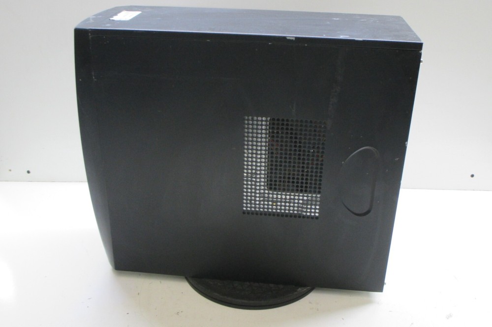 Retro Black Sleeper ATX Computer Case Case w/ 450W PSU