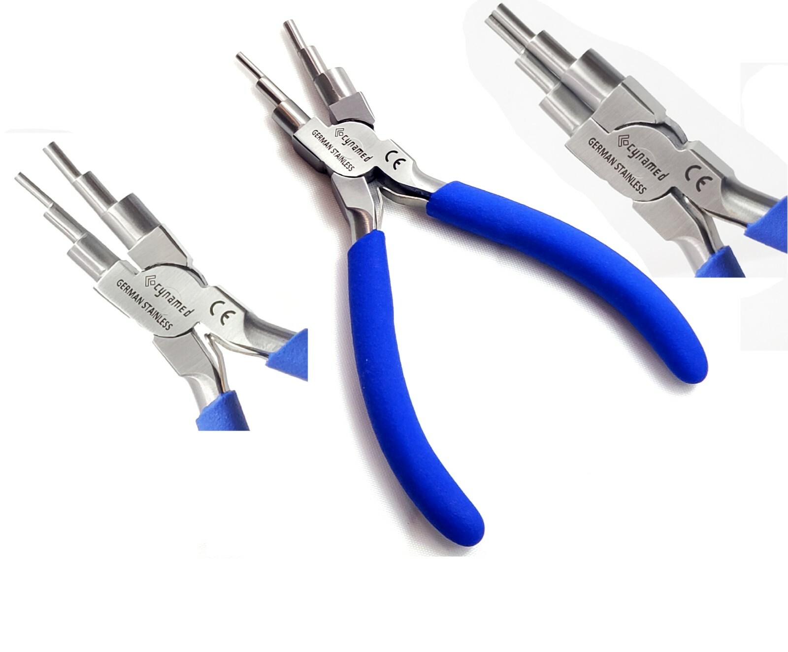 6 in 1 Bail Making Pliers Wire Looping Forming Pliers with Non-Slip Comfort Grip