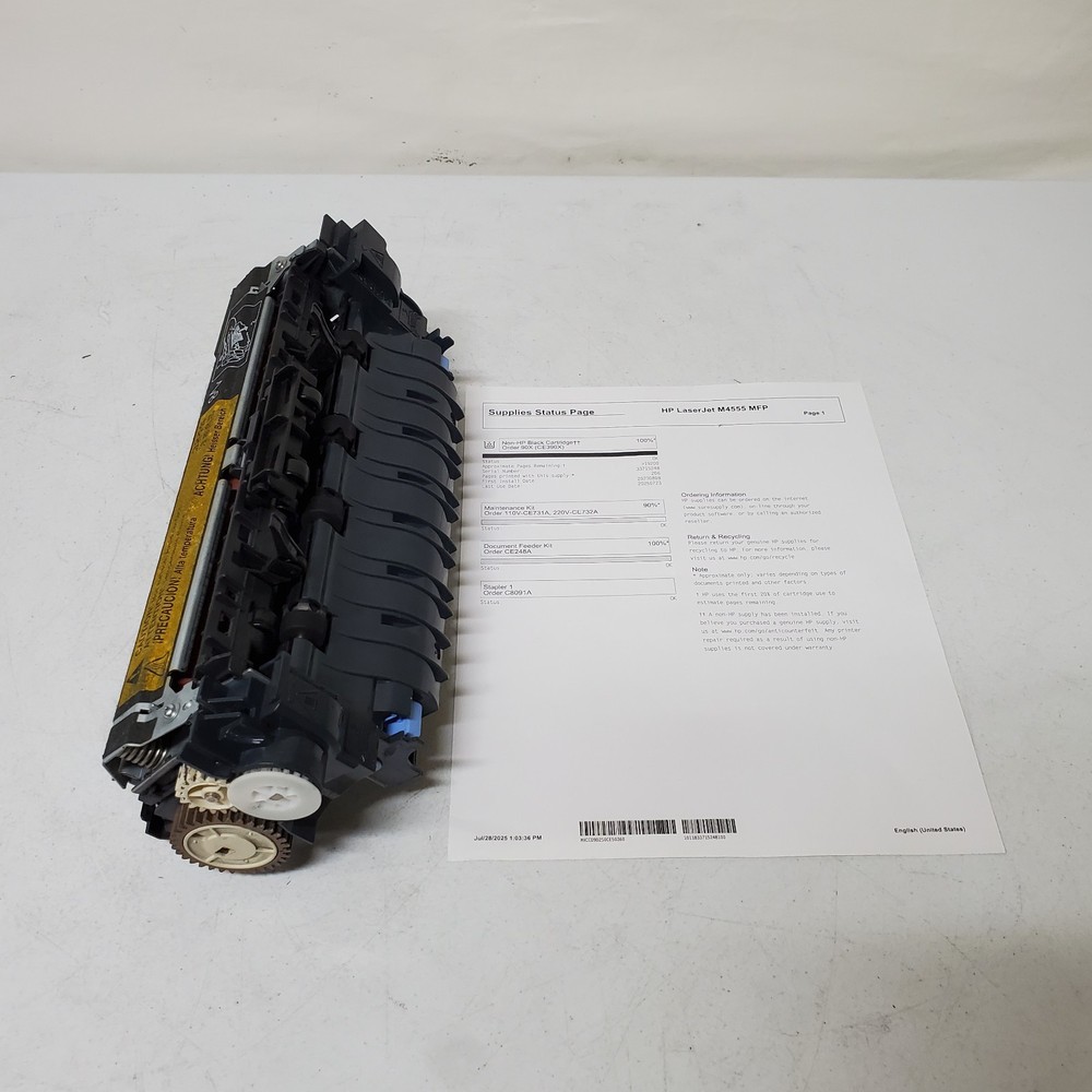 HP LaserJet M4555 MFP Fuser Fixing Unit