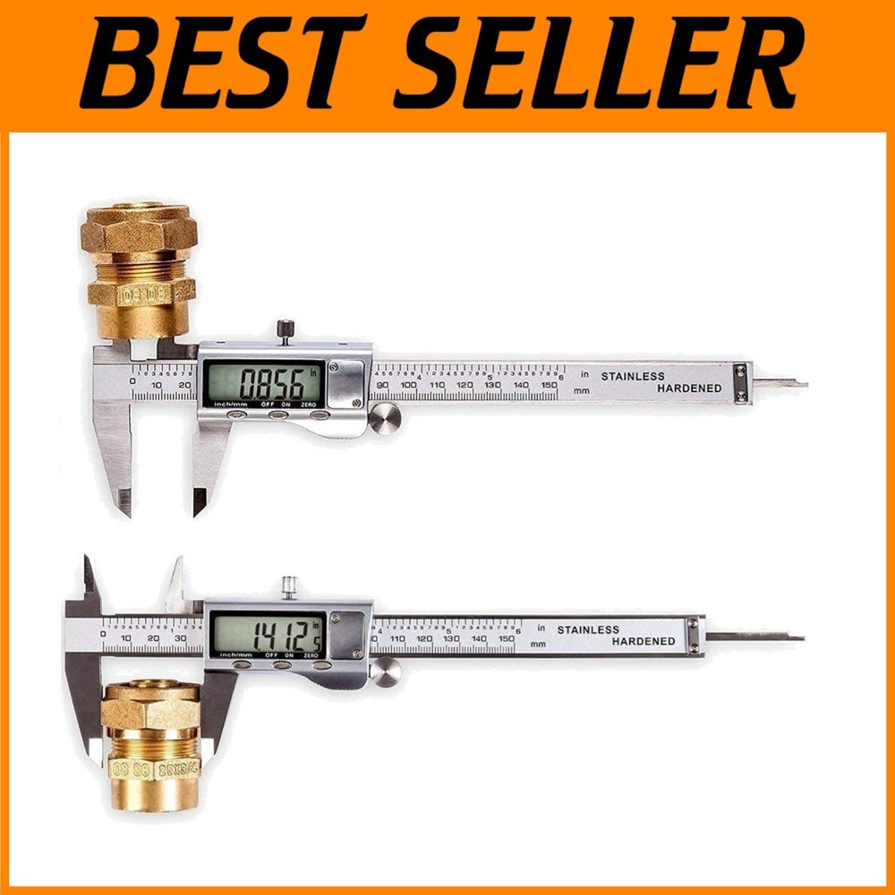 Electronic Micrometer Caliper Large LCD Screen Auto-Off
