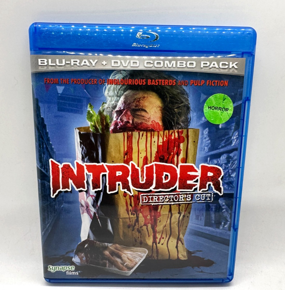 Intruder Directors Cut Blue Ray Replacement Case for 2 Discs - Empty Box