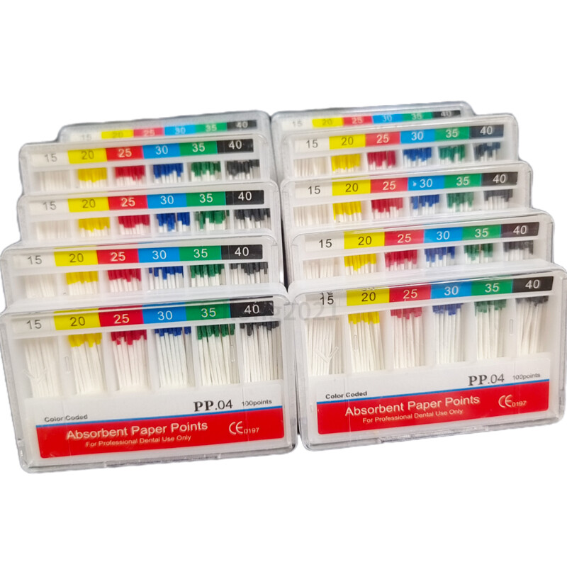 Endo Absorbent Paper Points Taper .04 #15-40#