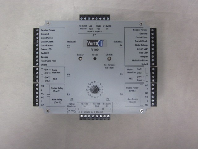 HID VertX V100 Door/Dual Reader Interface Access Card Controller