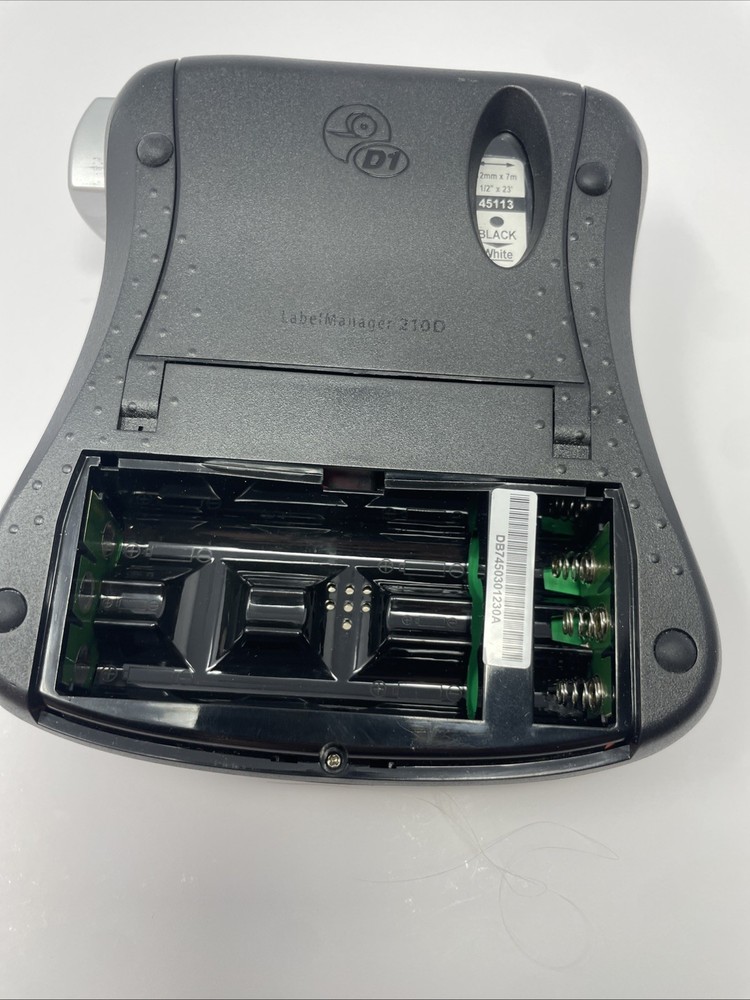 Dymo LabelManager 210D Label Maker Printer Black Tested Working