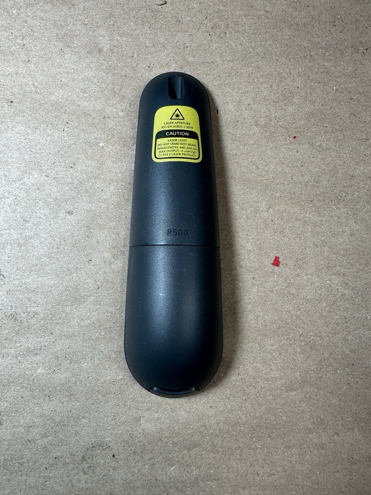 Logitech Presentation Remote Laser Pointer w USB Receiver Dongle! ~ Works Great!