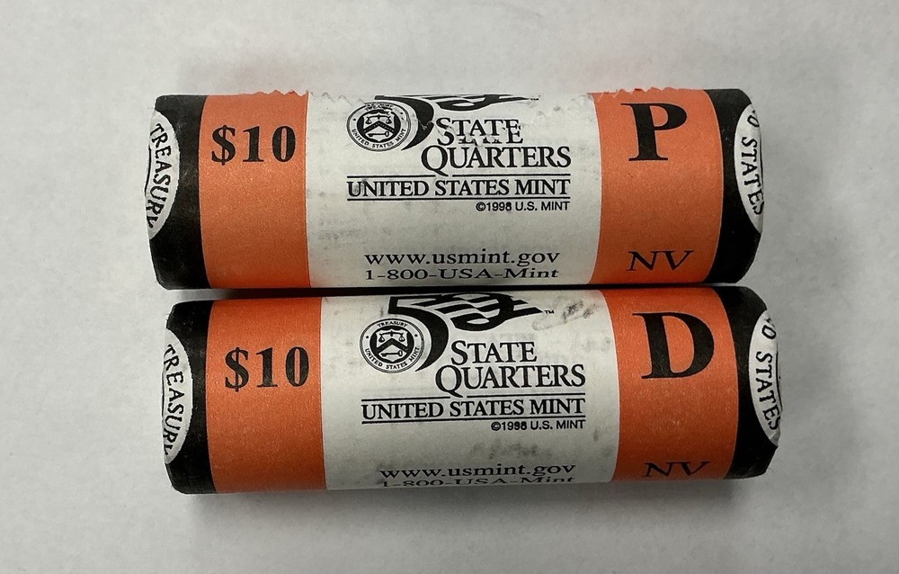 2006 P&D Nevada State Quarters Roll ~ Sealed Rolled