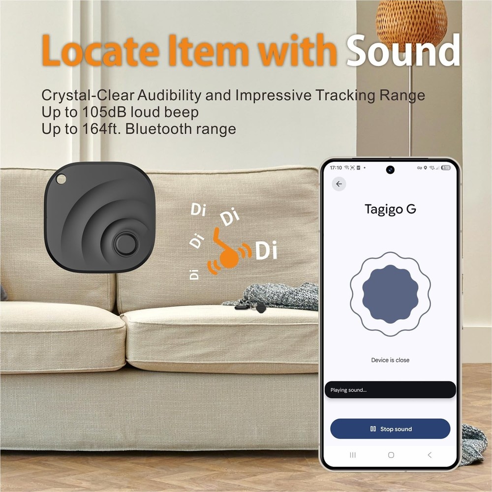 2026 Upgraded Android Tracker Tags-4 Pack, Tracking Device for Android Phones...