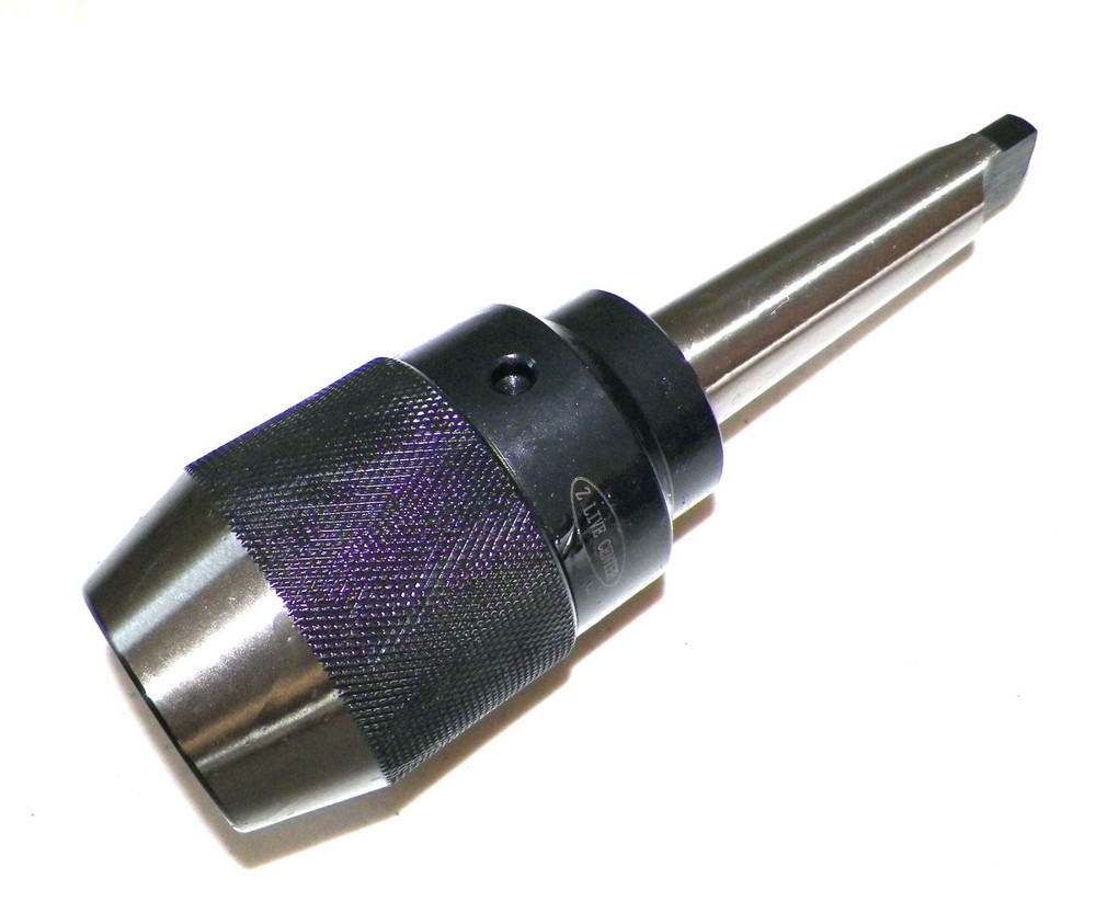 1/2" Keyless Drill Chuck Integral MT3 Shank CNC High Precision Design